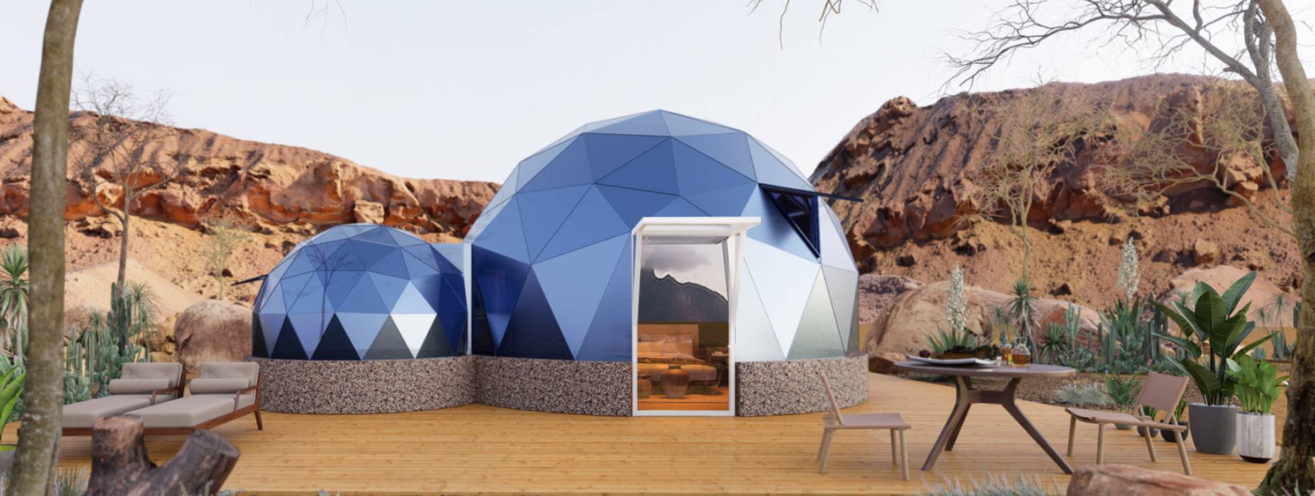 吐鲁番市球形智能光伏玻璃星空房